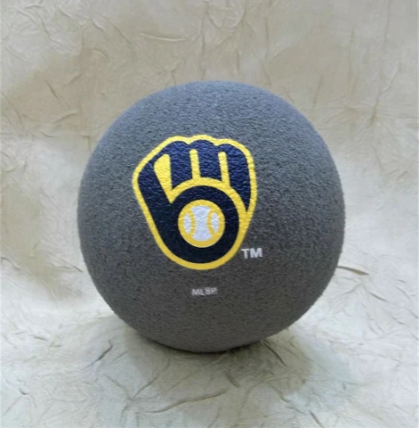 Milwaukee Brewers Miniature 3" FOAM Ball MLB Cover