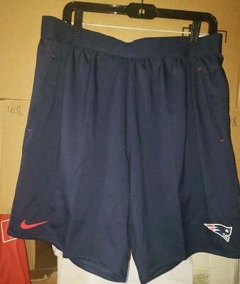 Nike NFL Equipo Ropa New England Patriots Pantalones Cortos Atléticos Para Hombre Talla L Azul Marino NUEVO Foto 1 de 4