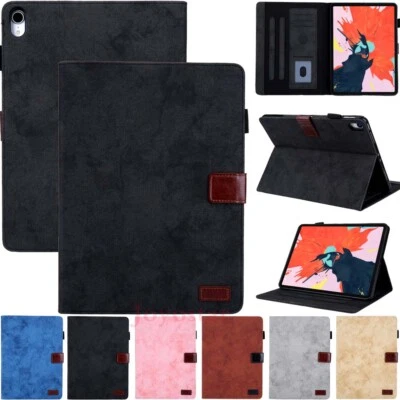 For iPad 5th 6th 7th 8th 9th 10th Gen/Mini/Air/Pro Flip Leather Stand Case Cover - Image 1 of 4