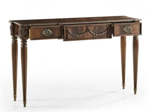 SOLD OUT!! Jonathan Charles Buckingham Collection Mahogany Console Table B - Picture 1 of 12