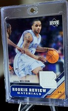 S72 2005-06 Upper Deck Jameer Nelson #RRM-JN Rookie Review Materials Player-Worn