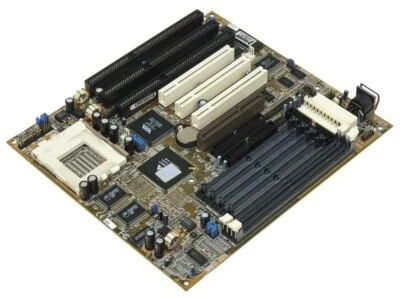 Motherboard FIC VA-503 + Socket 7 2x Sdram 4x Simm 3x Isa 3x PCI - Image 1 of 2