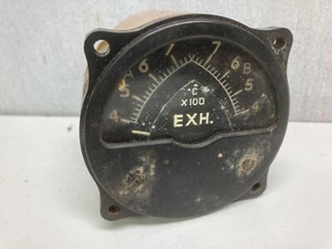 Vintage Aircraft Exhaust x 100 Guage ref no. 6A/1674 (c) - (D) - Picture 1 of 3