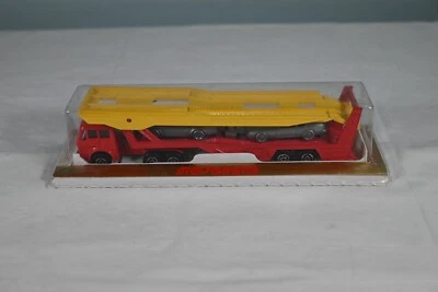 Vintage Majorette 1/64 #319 Transporter: Semi Car Hauler- Unopened - Image 1 of 4