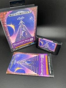 Phantasy Star III · Sega Mega Drive · OVP + Modul + Manual · Original Kaufbeleg - Bild 1 von 7