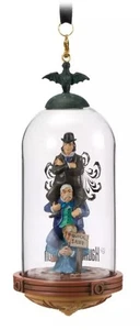 Disney Haunted Mansion Sketchbook Quicksand Men Glass Ornament NWT - Picture 1 of 2