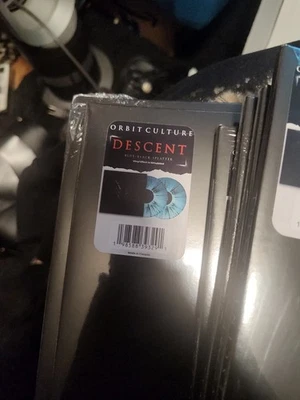 Orbit Culture - Descent - Blue with Black Splatter Colored Vinyl Only 500 Made - Image 1 of 4