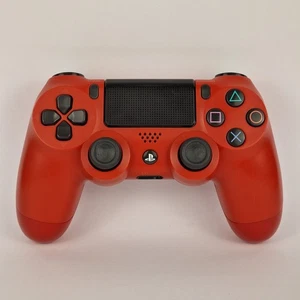 CONTROLLER PS4 ROSSO ORIGINALE FUNZIONANTE DUALSHOCK 4 V2 PER SONY PLAYSTATION 4 - Foto 1 di 7