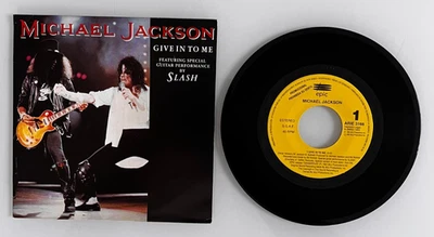 Michael Jackson Featuring Special Performance By Slash ‎– Give In To Me - Image 1 of 2