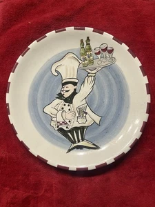 Sonoma Burdeos Bistro Decoración Plato Chef con Bolsillo Menú y Bandeja de Bebidas  - Imagen 1 de 3