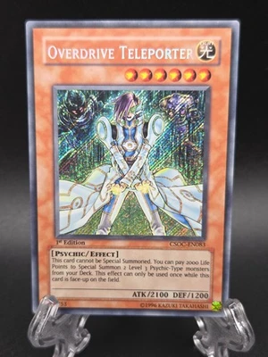 Overdrive Teleporter [1st Edition] CSOC-EN083 YuGiOh Crossroads of Chaos Secret - Image 1 of 2