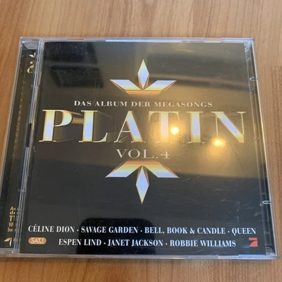 Various 🎤 Platin Vol. 4 ✨Das Album der Megasongs🪩 2 x CD Compilation  © 1998 - Bild 1 von 3