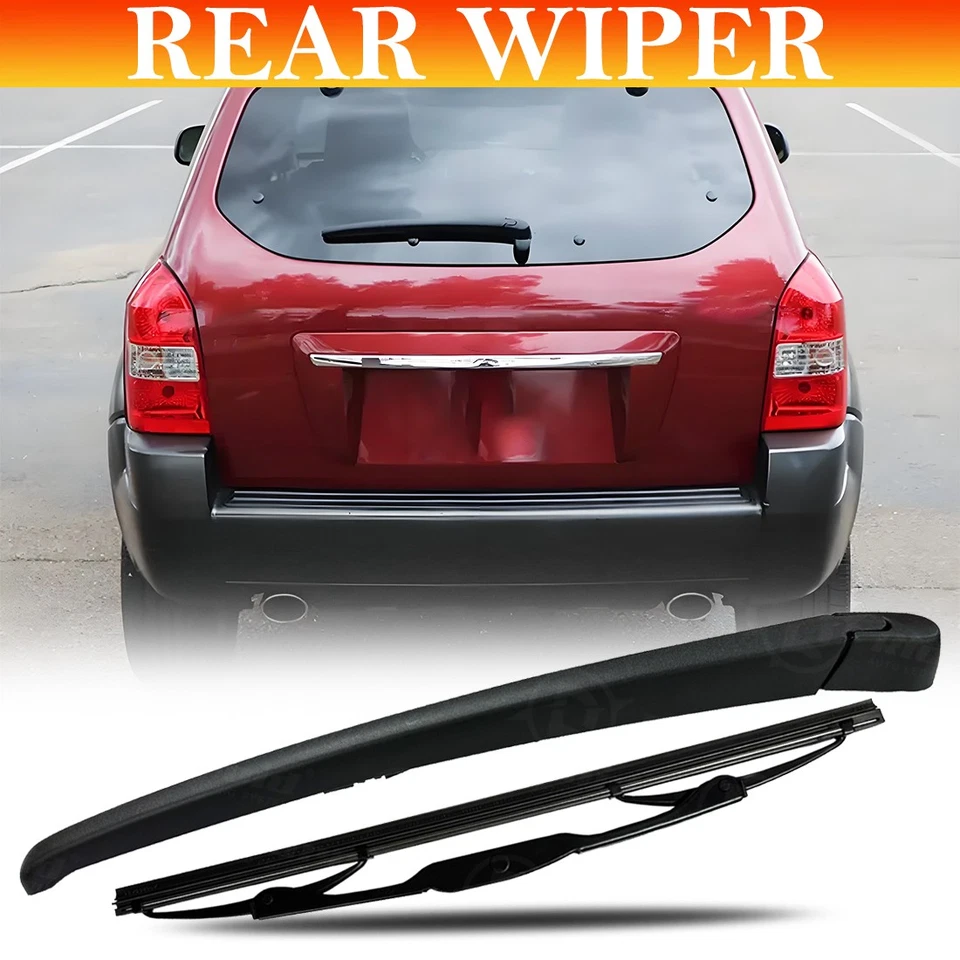 Rear Windshield Wiper Arm & Blade For Hyundai Tucson 2005 2006 2007 2008 2009 - Image 1 of 4