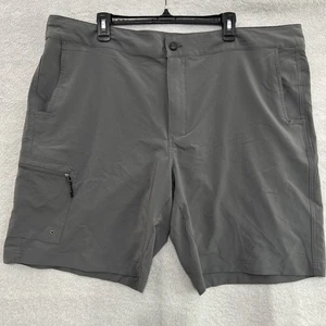Magellan Men's Fish Gear Shorts Size 2XL Water Repellant Gray Cargo Pocket - Picture 1 of 11