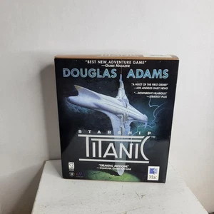 Douglas Adams STARSHIP TITANIC for Mac computer w/ Strategy Guide Sealed NOS - Picture 1 of 6