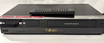 LG RC897T Super Multi DVD-Recorder VCR Combo w/ Remote-Cables-Manual Tested - Image 1 of 4