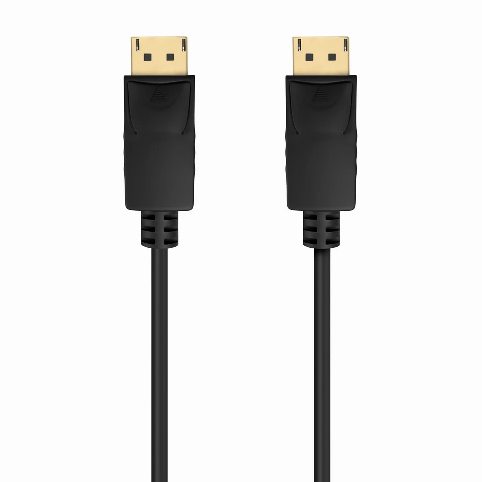 AISENS - A124-0738 - DISPLAYPORT CABLE V1.2 CCS 4K@60HZ, DP/M-DP/M, BLACK, 1.0M - Image 1 of 4