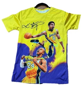 Kobe Bryant Negro Mamba Baloncesto NBA Homenaje Camisa Hombres Talla M - Imagen 1 de 2