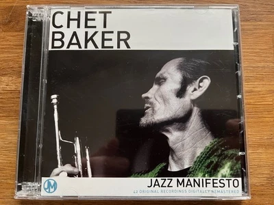 CHET BAKER JAZZ MANIFESTO 2 CD BEST OF 42 TRACKS REMASTERED MY FUNNY VALENTINE - Image 1 of 4