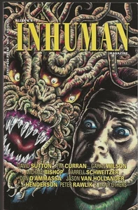 INHUMAN #6, 2015. Allen Koszowski, Michael Bishop, Gahan Wilson; signed by 2 - Picture 1 of 2