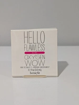 Осветляющая основа под макияж Benefit Hello Flawless Oxygen Wow SPF 25 0,1 унции без масла - Изображение 1 из 4