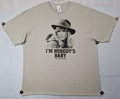 Yellowstone - Dutton Ranch - Beth Dutton - Para mujer - Natural - Camiseta - Talla 2XL Foto 1 de 4