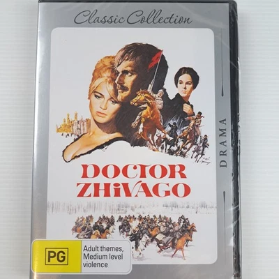 Doctor Zhivago Classic Collection 1965 Dvd Drama New Sealed R4 L1  - image 1 of 4