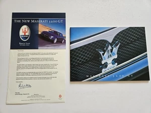 MASERATI 3200 GT SALES BROCHURE PACK 2000 2001 - Picture 1 of 6