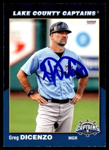 2021 Choice Baseball Greg Dicenzo Lake County Captains #31 Signed - Picture 1 of 2
