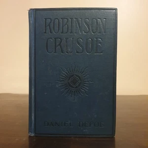 Antike Ausgabe von Robinson Crusoe von Daniel Defoe - erschienen zwischen 1901-1930 - Bild 1 von 8
