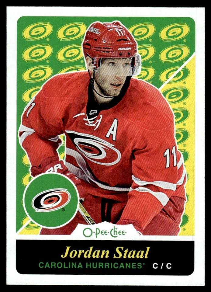 2015-16 O-Pee-Chee Retro Jordan Staal Carolina Hurricanes #245 - Image 1 of 2