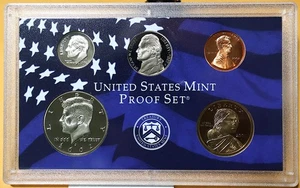2002 United States Mint Proof Set with Original Government Packaging & COA - Picture 1 of 9