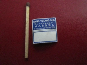 Kassel : Siegelmarke :   HANS VOLAND  OHG  Bürobedarf - Bild 1 von 1