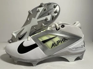 Nike Alpha Menace 4 Pro Men's Football Cleats White/Photon FD7037-100 Size 8-13 - Picture 1 of 5
