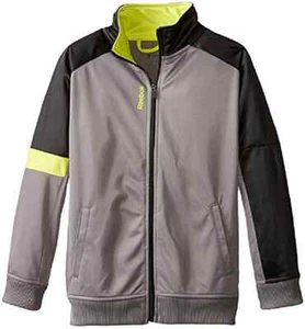 Reebok Big Boys'Tricot Jacket,QBF52168 , Shark Grey, Size M - Picture 1 of 1