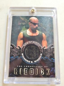 Chronicles of Riddick Vin Diesel as Riddick Costume Card F1