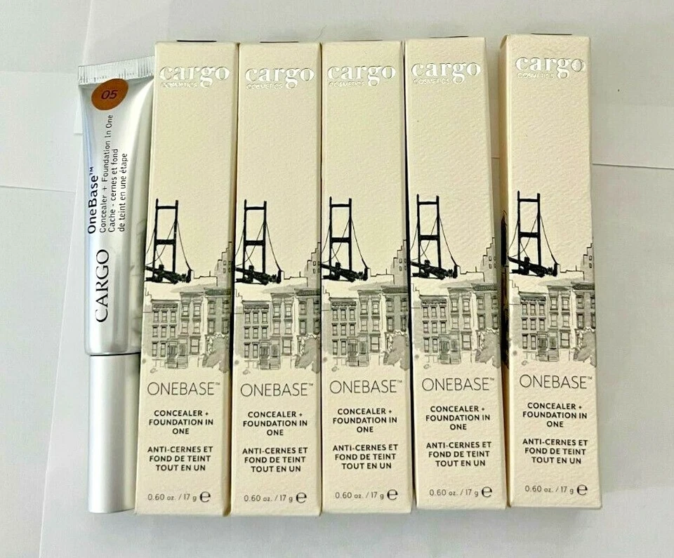 LOTE DE 5 CORRECTORES CARGA ONEBASE - BASE EN UNO 0,6 oz CADA UNO ONEBASE-05 NUEVO EN CAJA Foto 1 de 1