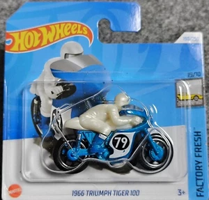 1966 Triumph Tiger 100 - Hot Wheels 2024 - Factory Fresh - Neu Ovp - Bild 1 von 1