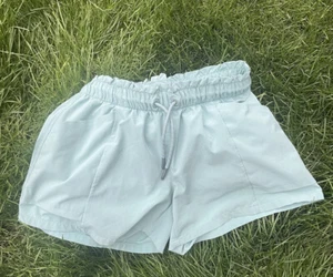 Athleta Girl Explore More 3" Short, Size L/12 Green Villa Teal.   EUC - Picture 1 of 3