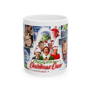 Christmas - Chilling With My Christmas Crew - Ceramic Mug 11 oz - Picture 1 of 11