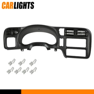 Single Din Dash Trim Bezel Cover Fit For 98-04 03 Chevy Blazer Jimmy Sonoma S10 - Picture 1 of 10