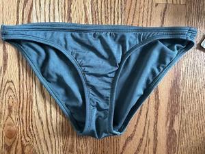 ATHLETA Aqualuxe Ebb Tide Swim Bottom S SMALL NWT #594451 Green Bottom ONLY - Picture 1 of 5