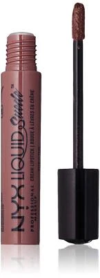 NYX PROFESSIONAL MAKEUP Liquid Suede Cream Lipstick - Brooklyn Thorn (Deep Brown - Image 1 of 4