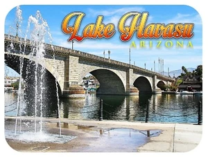 Lake Havasu Stadt Arizona Brücke Szene Kühlschrankmagnet - Bild 1 von 1