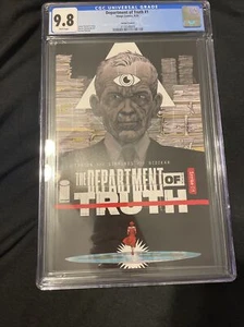 CGC 9.8 - The Department Of Truth #1 - 1:10 Ratio - 1st Print Image Comics 2020 - Picture 1 of 3