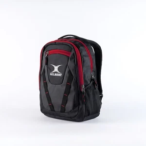 Gilbert Rugby Club v4 Rucksack Black Red Size 52 x 32 x 14cm - Free P&P - Picture 1 of 2