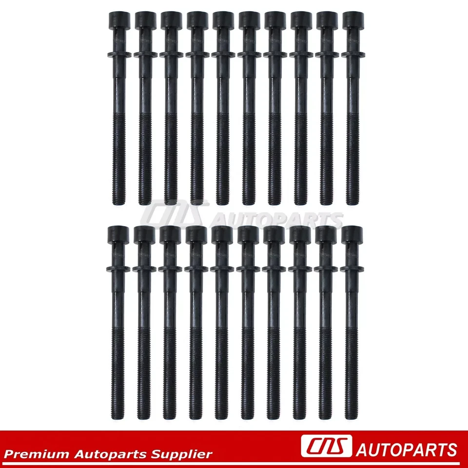 20 болтов головки блока цилиндров со шайбами для 07–13 Lexus Toyota 5,7 л DOHC V8 3URFE - Изображение 1 из 1