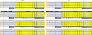 Golf Club League Scorecard Tracker Tool Par, Handicap, Points, LeaderBoard - Picture 1 of 6