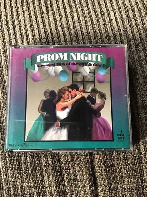 PROM NIGHT GREATEST HITS OF THE 50s & 60s OOP 4-CD SET RCA PRINT 60TRX Foto 1 de 4