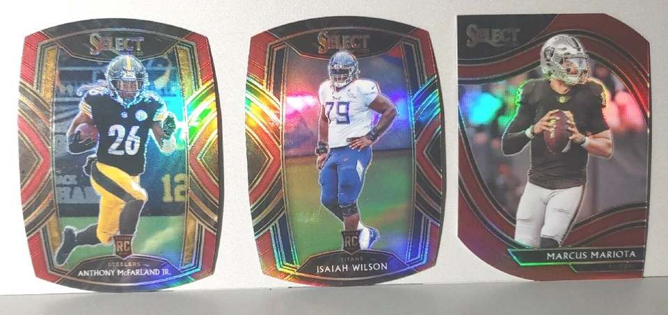 2020 Panini Select Prizm Maroon Die Cut Parallel Pick from drop down list - Image 1 of 2